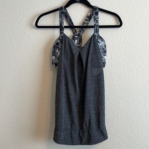 Lululemon Tank Top Grey. Size 6. No flaws